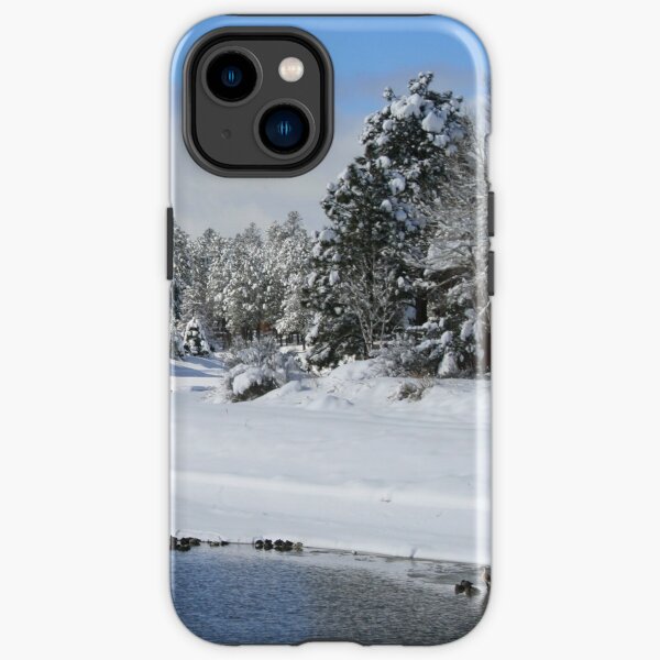 Lake Elaine from Forest Peak Retreat - From ccnow.info iPhone Tough Case