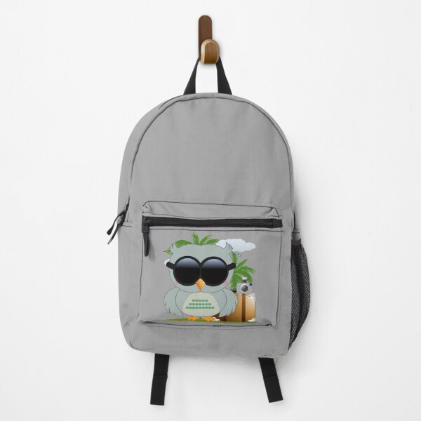 Item preview, COOL AND CUTE TRAVELLING OWL WITH VINTAGE LUGGAE AND A CAMERA designed and sold by Cr1sV.