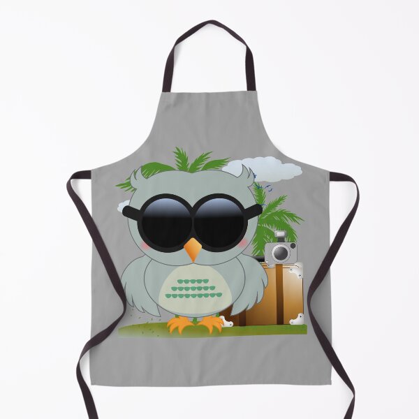 Item preview, COOL AND CUTE TRAVELLING OWL WITH VINTAGE LUGGAE AND A CAMERA designed and sold by Cr1sV.