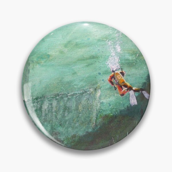Item preview, Solitary Scuba Diver designed and sold by FictiveArt.