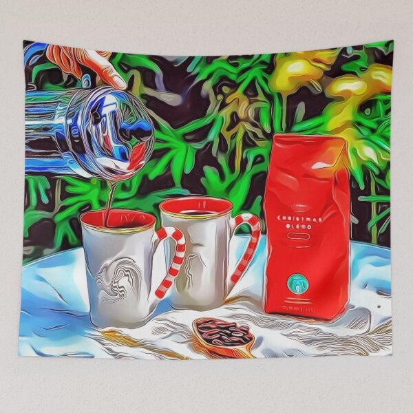 Item preview, Coffee on Christmas Morning designed and sold by RitaMaye.