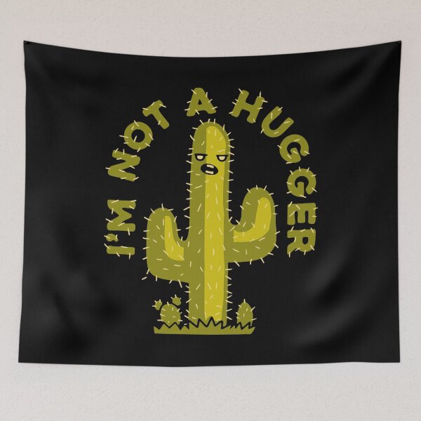 Item preview, I Am Not A Hugger designed and sold by printify.