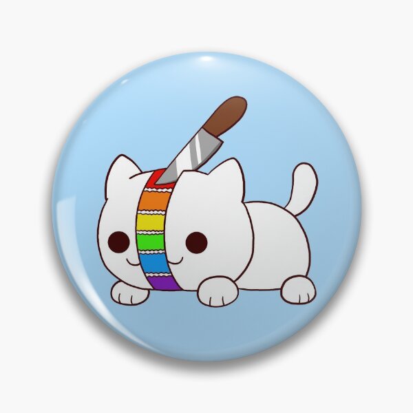 Item preview, Kawaii rainbow layerd cake cat designed and sold by kittybox.