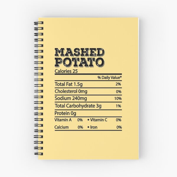 Item preview, Mashed Potato Nutrition Thanksgiving Nutrition Facts Funny Thanksgiving  designed and sold by meedTee.