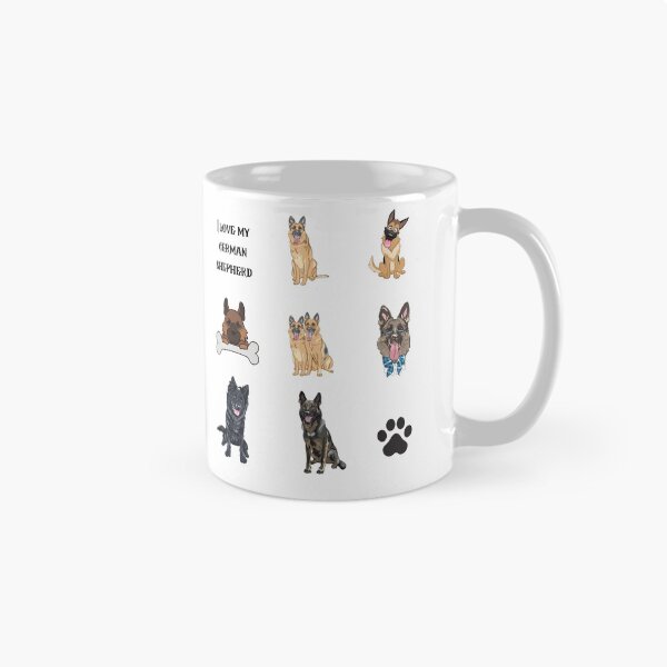 Item preview, german shepherd funny quote cartoon german shepherd designed and sold by OneTimeEngineer.
