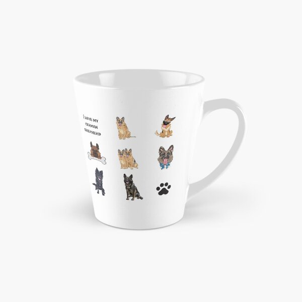 Item preview, german shepherd funny quote cartoon german shepherd designed and sold by OneTimeEngineer.