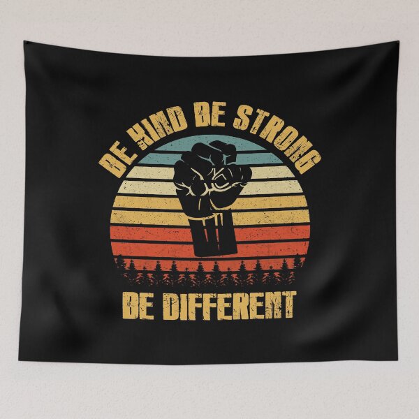 Item preview, Be Kind Be Strong Be Different Vintage 2020 designed and sold by tinypurpleland.