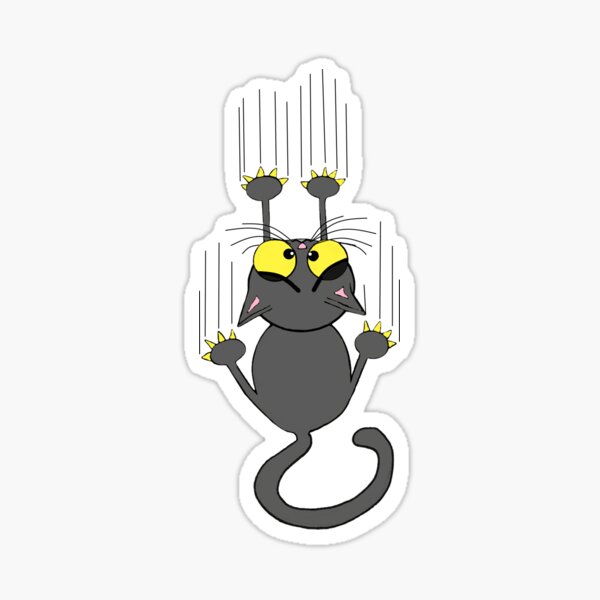 Funny Cats No. 1 Sticker