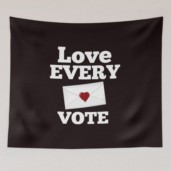 Item preview, love every vote designed and sold by medbouk1.