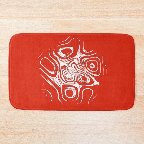 Item preview, Hong Kong National Colors | Modern Abstract Liquid Art designed and sold by Dator-Abstracts.