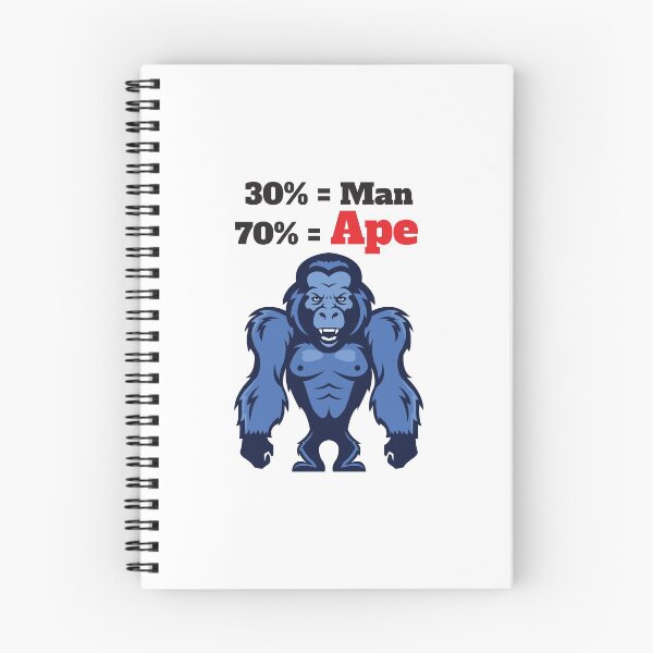 Item preview, 30% Man, 70% Ape designed and sold by 4AllTimes.