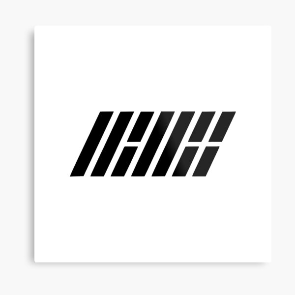 Best Selling - iKon Logo Metal Print