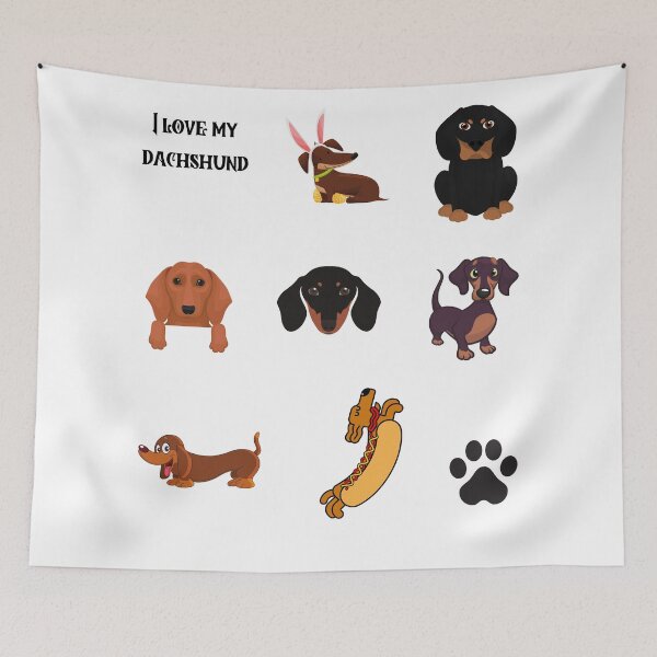 Item preview, dachshund funny quote cartoon dachshund designed and sold by OneTimeEngineer.