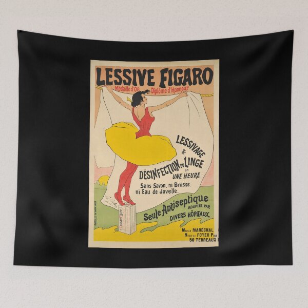 Item preview, retro lessive figaro medaille d or diplome dhonneur designed and sold by CorasPosters.