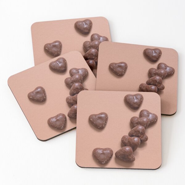 Item preview, Chocolate covered gingerbread hearts designed and sold by krisgreenwood.