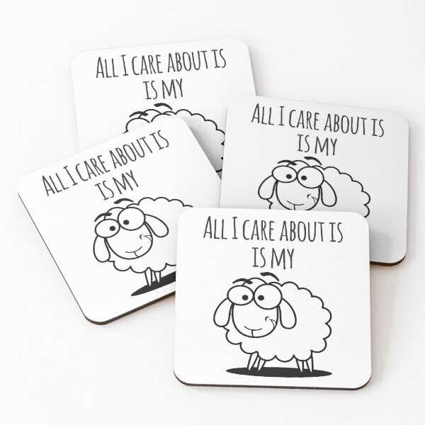Item preview, All I Care About Is My Sheep designed and sold by 4AllTimes.