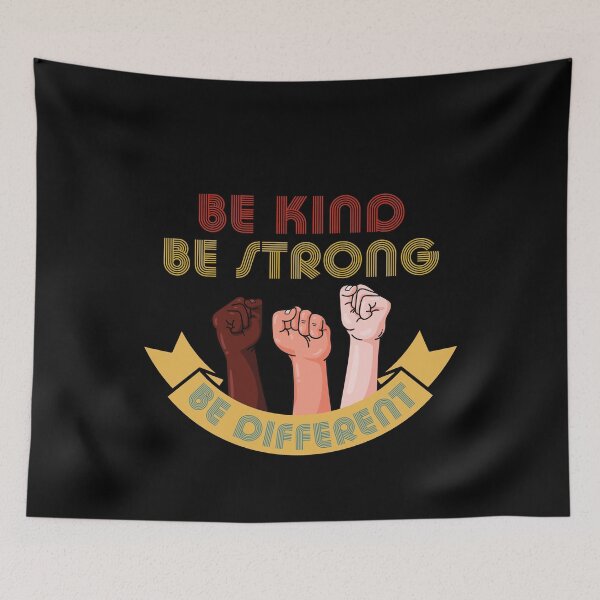 Item preview, Be Kind Be Strong Be Different Vintage Sunset 2020 designed and sold by tinypurpleland.