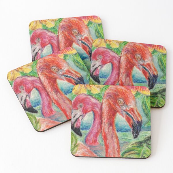 Item preview, Flamingo Lagoon designed and sold by crude-doodler.