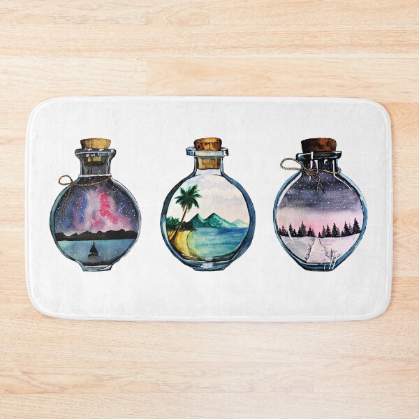 Item preview, watercolor bottles designed and sold by artjojo.