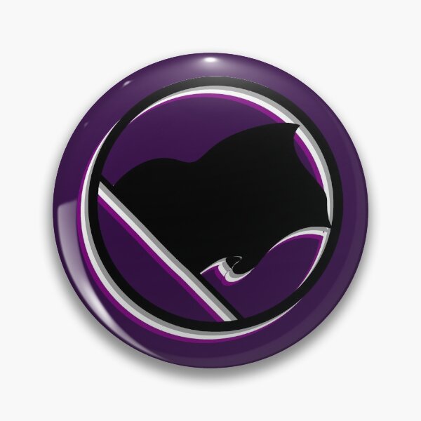 Item preview, Asexual Pride Anarchist Black Flag Symbol Over the Heart designed and sold by Kole's Designs.
