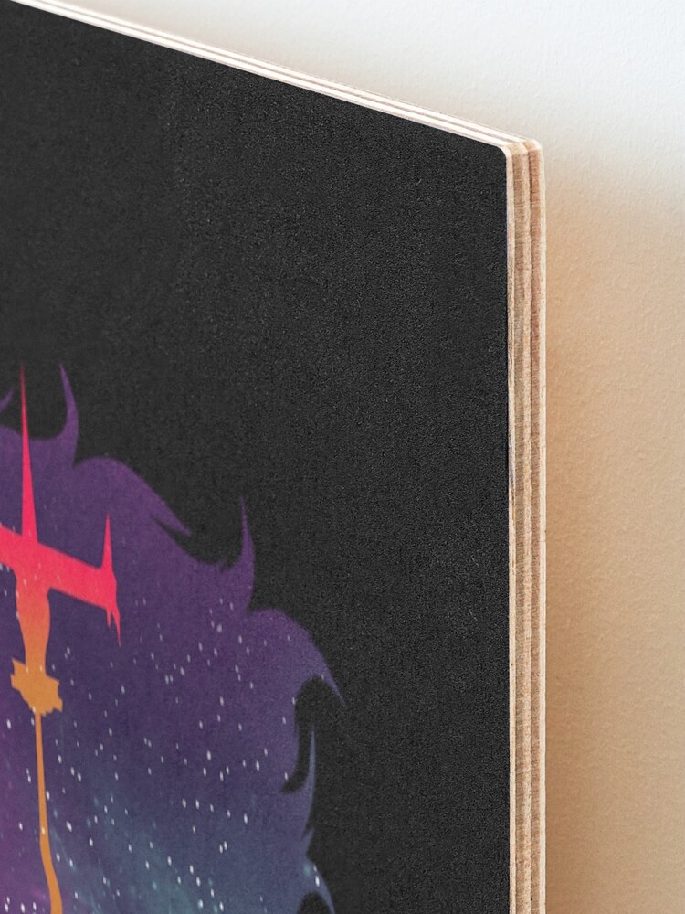Alternate view of See you space cowboy! Cowboy bebop Spike Smoking Mounted Print