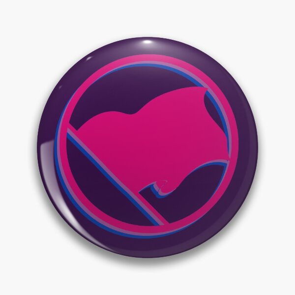 Item preview, Bisexual Pride Anarchist Black Flag Symbol Over the Heart designed and sold by Kole's Designs.