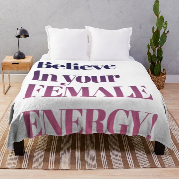 Item preview, Believe In your Female Energy! designed and sold by loveoceanair.