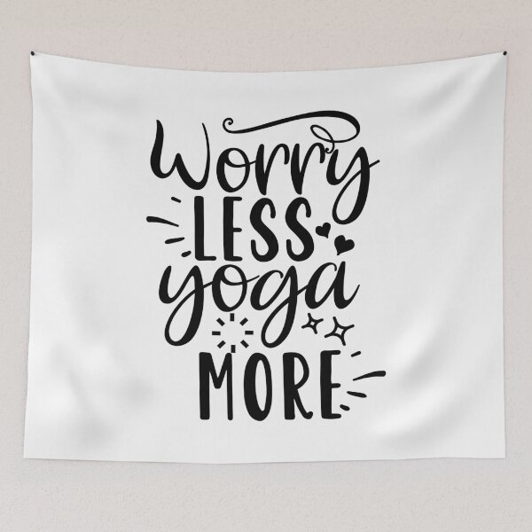Item preview, Worry less yoga more designed and sold by shinoshop.