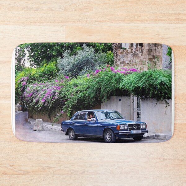 Item preview, Old classic Mercedes Benz and stone house designed and sold by yourDREAMart.