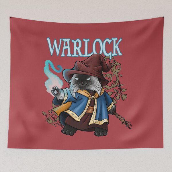 Item preview, Warlock Cat designed and sold by cochambrator.