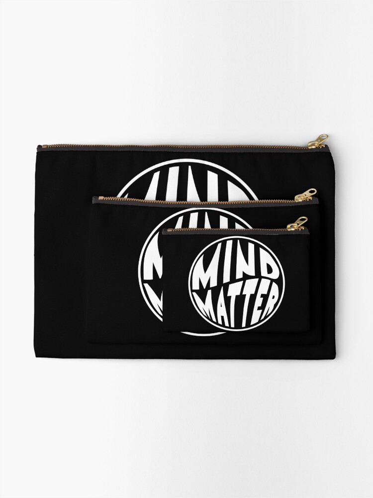 Thumbnail 2 of 4, Zipper Pouch, Mind Over Matter designed and sold by BasicWear.