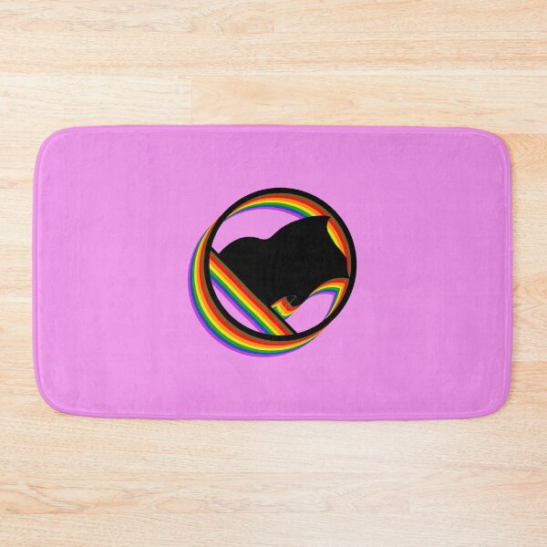 Item preview, Gay Pride Anarchist Black Flag Symbol Over the Heart designed and sold by Kole's Designs.