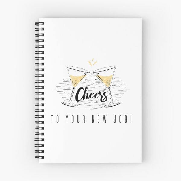 Item preview, Cheers To Your New Job designed and sold by 4AllTimes.