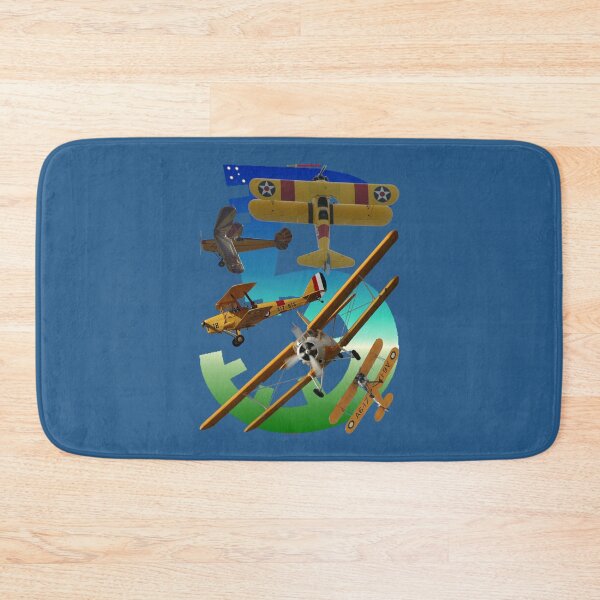 Item preview, 5 Yellow Biplanes Background Design designed and sold by muz2142.