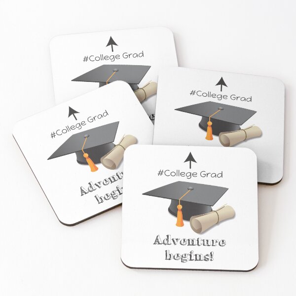 Item preview, College Grad Adventure Begins designed and sold by 4AllTimes.