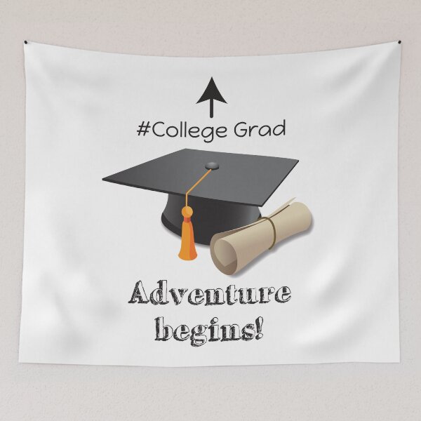 Item preview, College Grad Adventure Begins designed and sold by 4AllTimes.