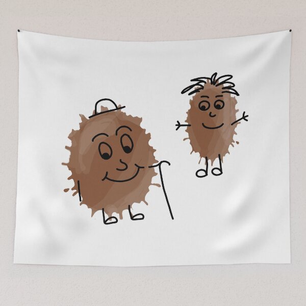 Item preview, Cute Coffee Stain Pals designed and sold by LovenLaughter.