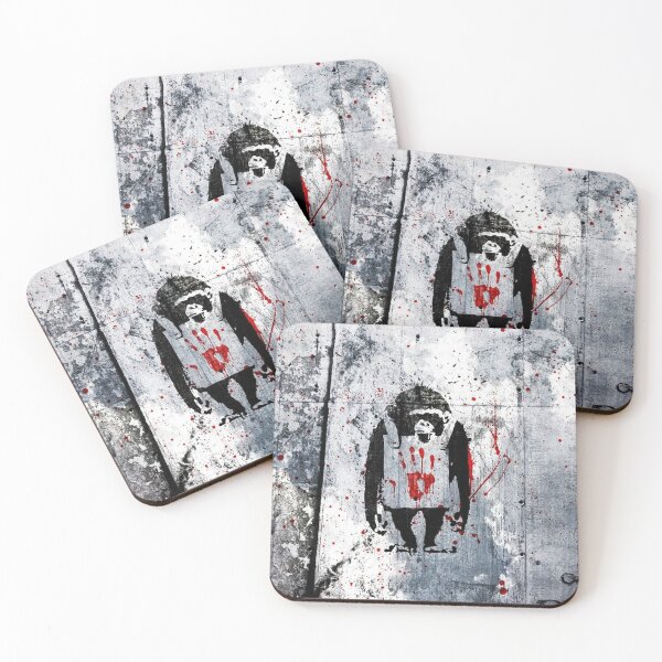 Item preview, Banksy - Sad Little Monkey designed and sold by Mister Whippy's World of Wonders.