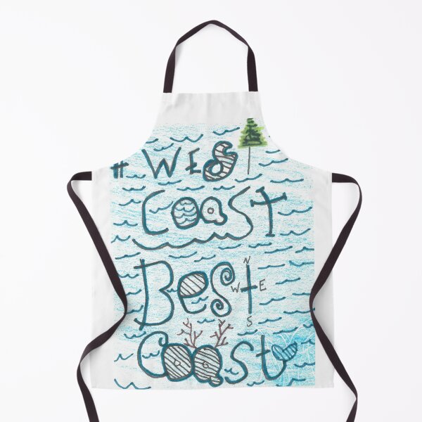 Item preview, west coast best coast designed and sold by BrookesSchool.