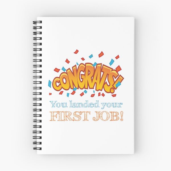 Item preview, Congrats You Landed Your First Job designed and sold by 4AllTimes.