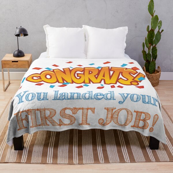 Item preview, Congrats You Landed Your First Job designed and sold by 4AllTimes.
