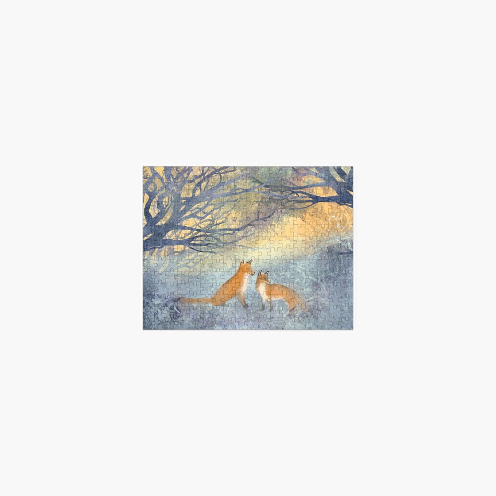 The Two Foxes Jigsaw Puzzle