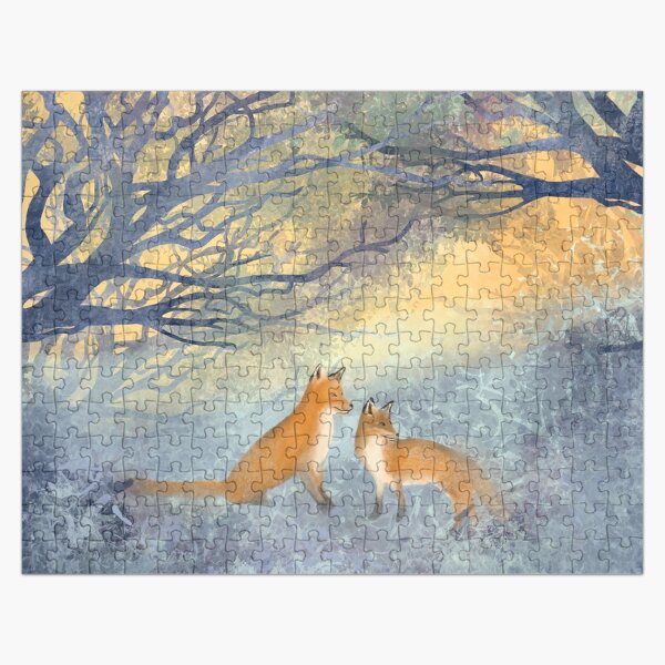 The Two Foxes Jigsaw Puzzle