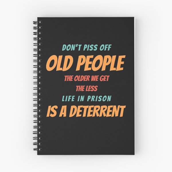Item preview, Don't Piss Off Old People designed and sold by TINASTORESHOPE.