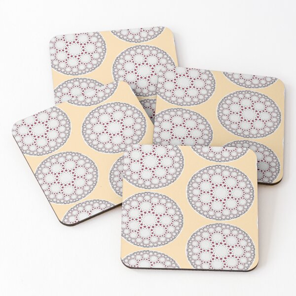 Item preview, MANDALAS WHITE DECORATED-DECORATIVE PATTERN FOR BIRTHDAY-OCCASIONS designed and sold by Dahani-mo.