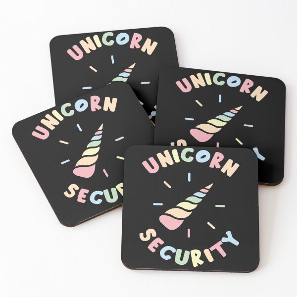 Item preview, UNICORN SECURITY | CUTE UNICORN STICKER designed and sold by noahs-shop.