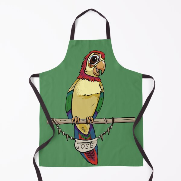 Item preview, Jose Tiki Room Parrot designed and sold by blacksnowcomics.