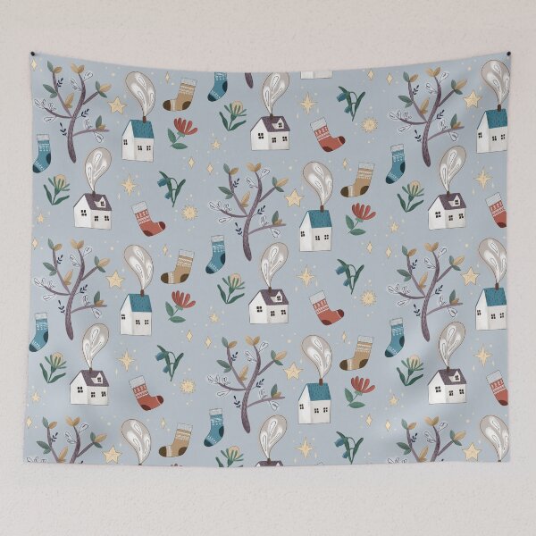 Item preview, Set of cozy hygge winter objects designed and sold by KrollQueen.