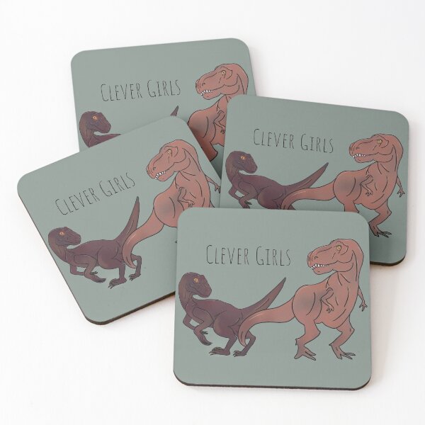 Item preview, Clever Girls - Raptor and Rex designed and sold by bellamousse design co.