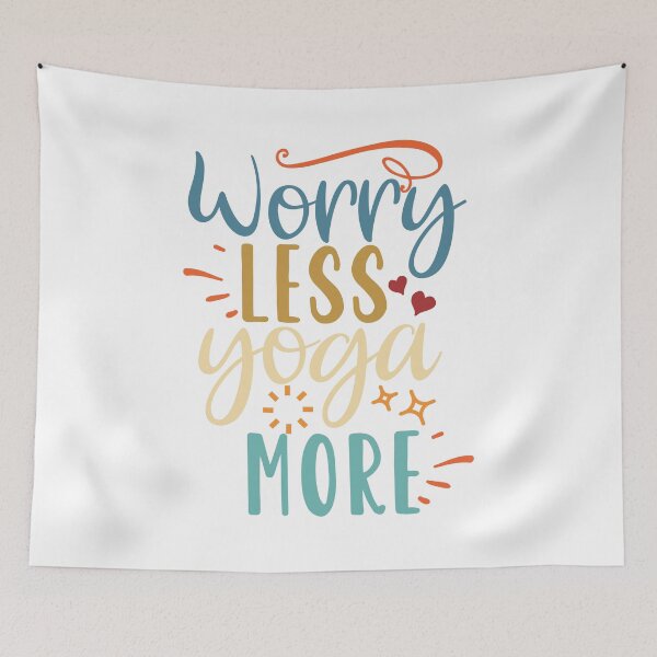 Item preview, Worry less yoga more designed and sold by shinoshop.